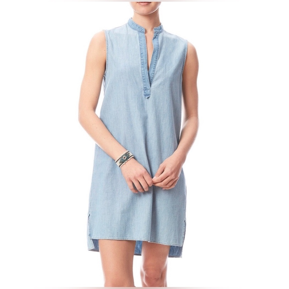 Women’s — Dresses — Rag & Bone — Barcelona Denim Shift Dress — Size, Medium